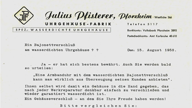 Ein historisches Dokument