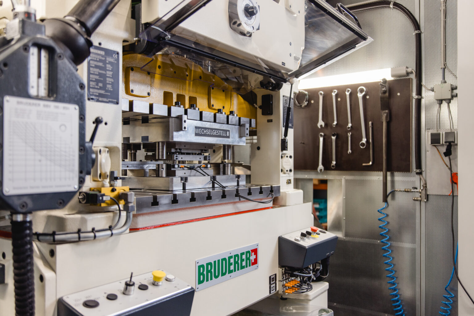Wechselgestell 8 Maschine
